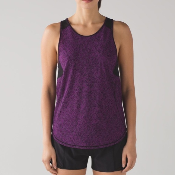Lululemon Sculpt Tank Top II Circuit Aurora Black / Black - Picture 1 of 10